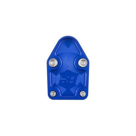 RED HORSE PERFORMANCE ALUMINUM BLOCK -OFF PLATE FOR SBC ENGINE -BLUE 4810-350-1